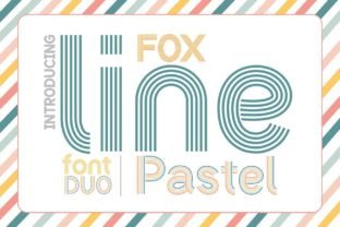 Fox Line Color Fonts Font By Fox7 1
