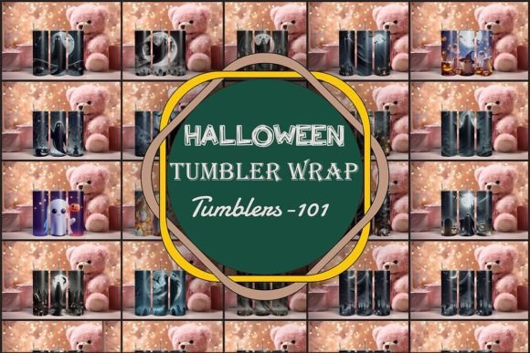 Halloween 20 Oz Skinny Tumbler Wrap Bundle Bundle By Creative Home