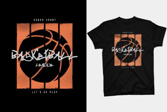 T SHIRT DESIGN - BASKETBALL Graphic T-shirt Designs By mattaridwan