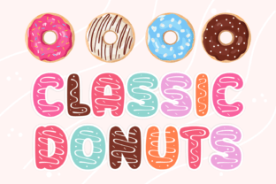 Hola Donut Decorative Font By Creative Fabrica Fonts 2