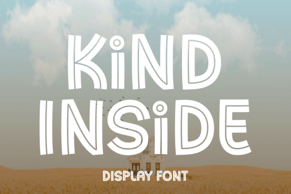 Kind Inside Display Font By Creative Fabrica Fonts