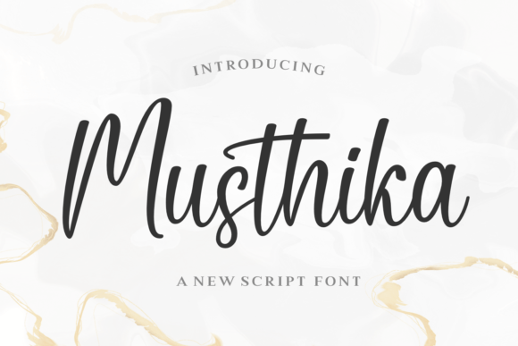 Musthika Script & Handwritten Font By Creative Fabrica Fonts