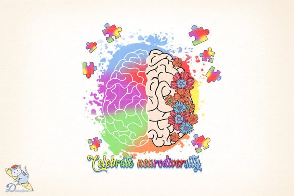 Autism Celebrate Neurodiversity Graphic Crafts By Dori Story