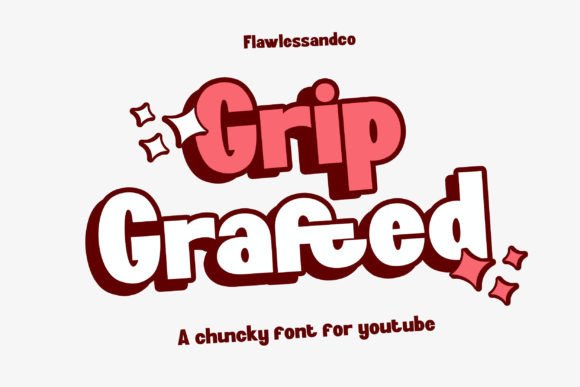Grip Grafted Sans Serif Font By Flawless And Co