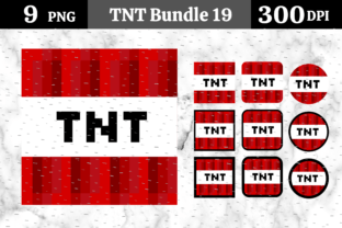 Minecraft TNT Printable/ PNG #tnt19 Grafika Ikony Przez momstercraft 1