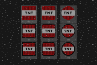 Minecraft TNT Printable/ PNG #tnt19 Grafika Ikony Przez momstercraft 2