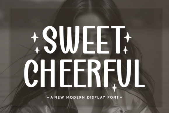 Sweet Cheerful Display Font By Creative Fabrica Fonts