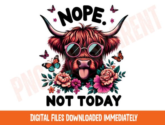 Adorable Cow PNG, Funny Farm Animal Png Grafica Design di T-shirt Di DeeNaenon