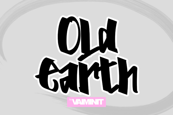 Old Earth Blackletter Font By VAIMINIT