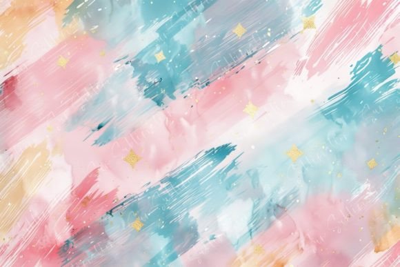 Abstract Pastel Brush Strokes Background Graphic Patterns By Sun Sublimation
