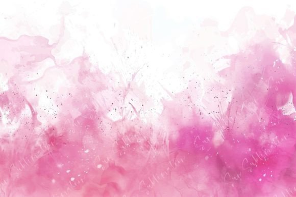 Abstract Pink Watercolor Background Gráfico Fondos Por Sun Sublimation