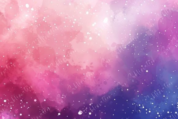 Abstract Space Background with Colorful Grafika Tła Przez Sun Sublimation