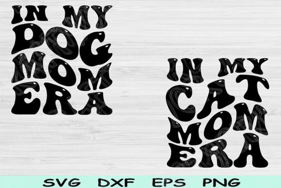 Dog Mom Svg Dxf Png Cut Files, Cat Mom Graphic Crafts By TiffsCraftyCreations