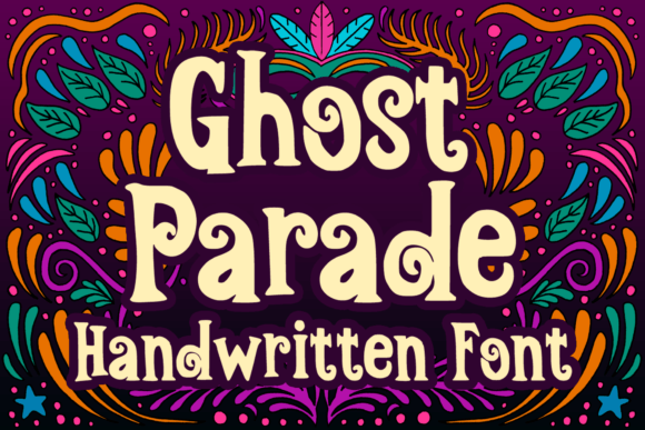 Ghost Parade Display Fonts Font Door MVMET