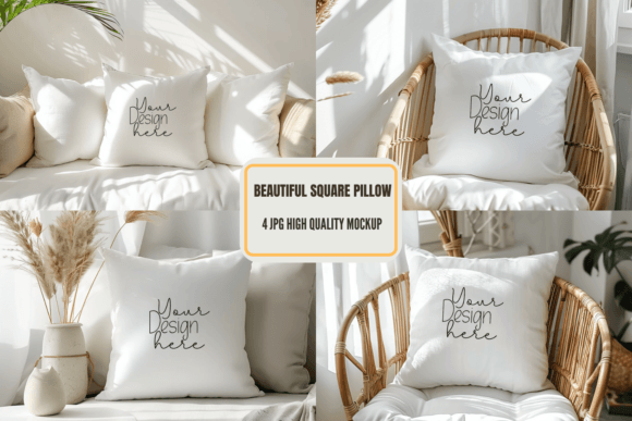 Pillow Mockup Graphic Product Mockups By CraftArt