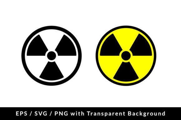 Radioactive Icon Symbol SVG PNG EPS Graphic Icons By Formatoriginal