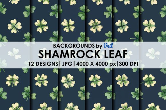 Shamrock Leaf Seamless Pattern Graphic Patterns By Veil