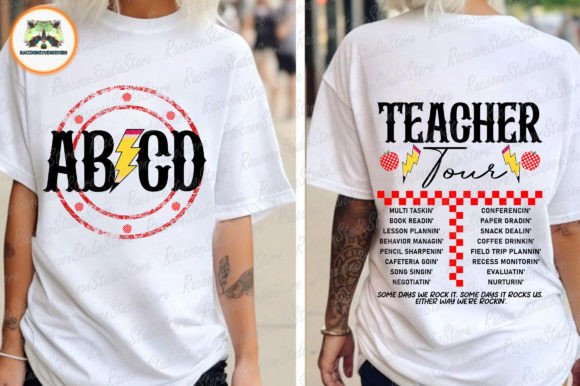 Teacher Last Day of School Png Gráfico Designs de Camisetas Por RaccoonStudioStore