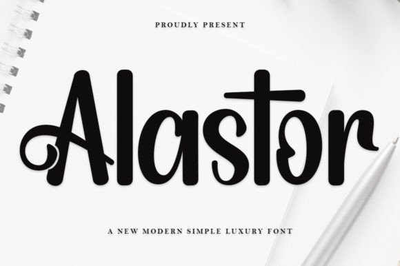 Alastor Script & Handwritten Font By Diorde Studio