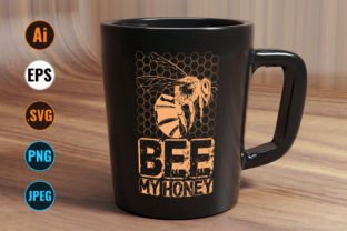 Bee T Shirt and Mug Vector Graphic T-shirt Designs By Design Store 2