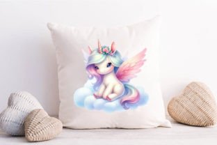 Cute Fairy Unicorn Sublimation Clipart Graphic Illustrations By CitraGraphics 5