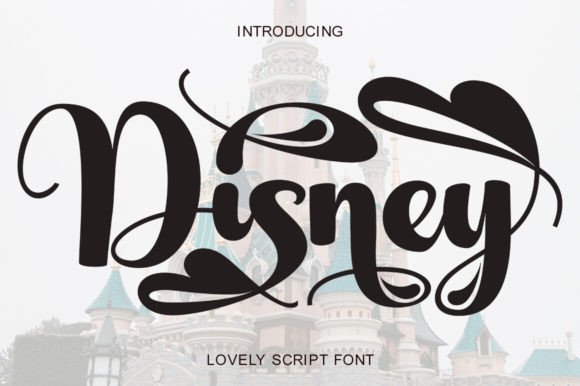 Disney Script & Handwritten Font By Ws Studio