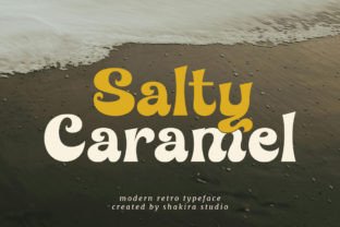 Salty Caramel Serif Font By Shakira Studio 1
