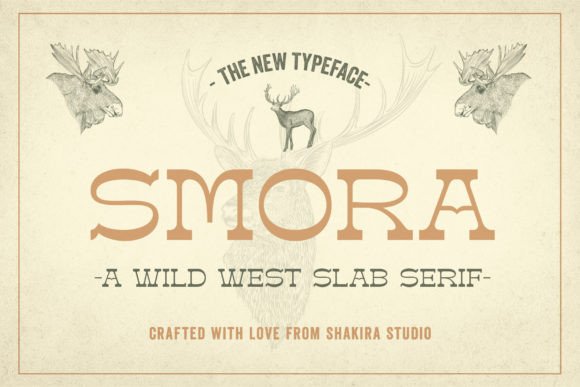 Smora Slab Serif Font By Shakira Studio