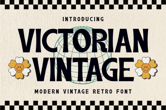 Victorian Vintage Fontes Serif Fonte Por Masyafi Studio