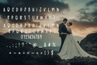 Wedding Card Script & Handwritten Font By Sirinart 2