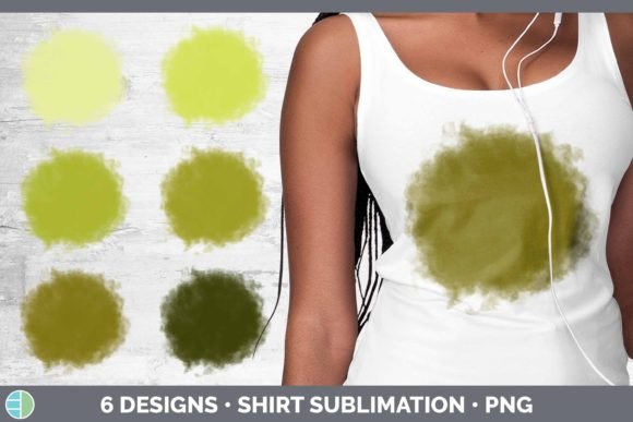 Solid Colors Avocado Shirt | Sublimation Graphic AI Illustrations By Enliven Designs