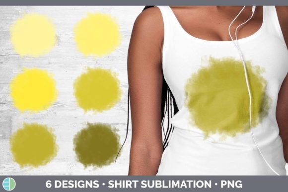 Solid Colors Yellow Shirt | Sublimation Grafik KI Illustrationen Von Enliven Designs