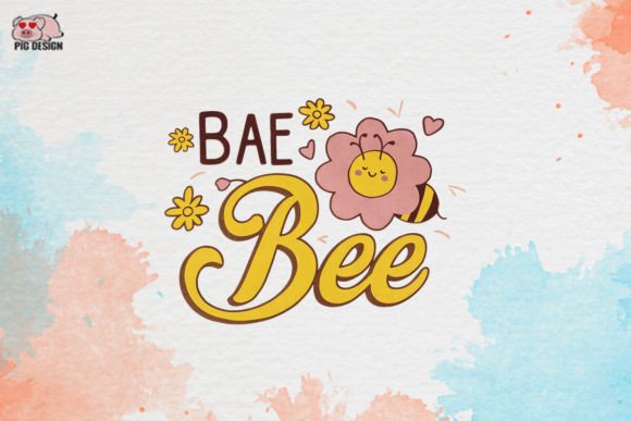 Bae Bee Clipart PNG Graphics Graphic Crafts By PIG.design