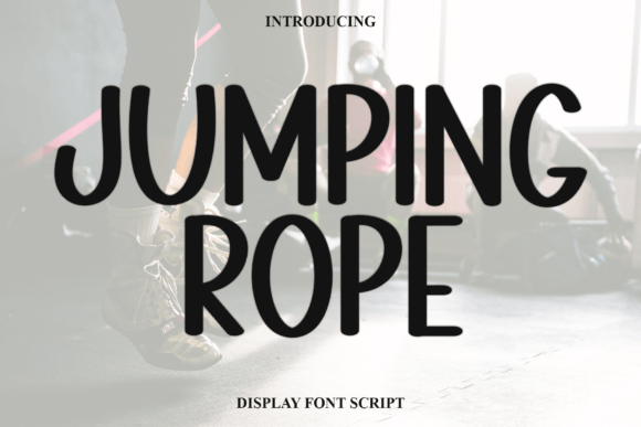 Jumping Rope Script & Handwritten Font By Creatype Designer