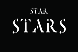 Star Stars Dekorative Schriftarten Schriftart Von GraphicsNinja 1
