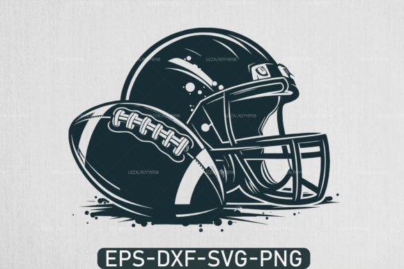 Football Helmet , Rugby, Super Bowl Svg Graphic Crafts By uzzalroyy9706