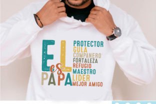 Retro El Es Papa SVG PNG Grafika Projekty Koszulek Przez Svg Design Store020 1