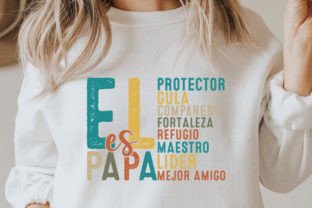 Retro El Es Papa SVG PNG Grafika Projekty Koszulek Przez Svg Design Store020 3