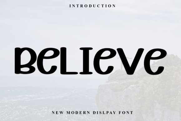 Believe Display Font By Inermedia STUDIO