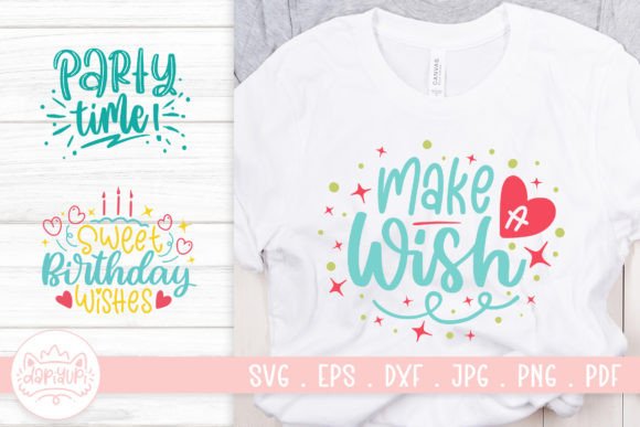 Birthday SVG Cut File | Birthday Quotes Graphic Crafts By dapiyupi