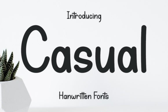 Casual Script & Handwritten Font By Hardiboy Design