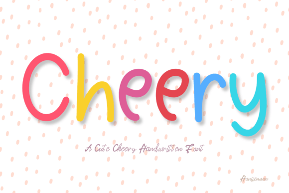 Cheery Script & Handwritten Font By Honiiemoon