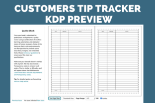 Customers Tips Tracker - KDP Interior Graphic KDP Interiors By BKS Studio 2