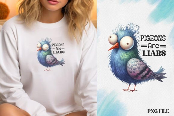 Funny Sarcastic Bird Sublimation Design Graphic Illustrations By RevolutionCraft