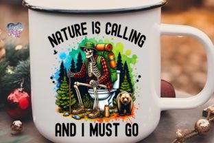 Nature is Calling and I Must Go Graphic Crafts By Pixel Paige Studio 2
