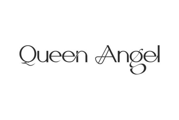 Queen Angel Display Font By NihStudio