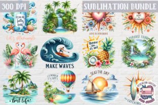 Summer Beach Bundle Sublimation 68 PNG Graphic Illustrations By SVG Story 3