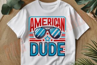 American Dude Png, Patriotic Sublimation Grafika Projekty Koszulek Przez DeeNaenon 3