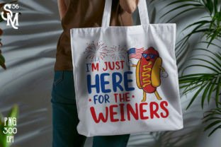 I'M JUST HERE for the WEINERS Clipart Graphic Crafts By StevenMunoz56 3