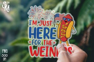 I'M JUST HERE for the WEINERS Clipart Graphic Crafts By StevenMunoz56 6